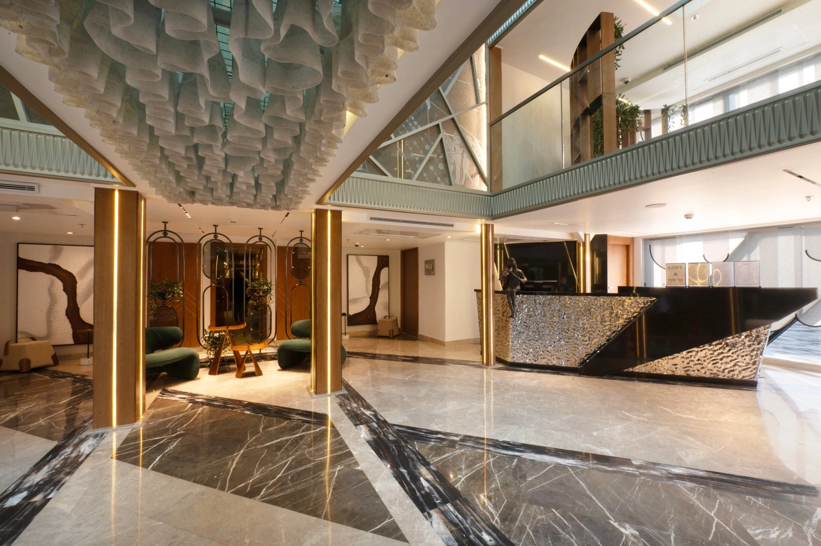 Lobby of the Concerto III Nile Cruise Nile cruise